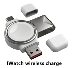 ✔ 3 en 1 wireless magsafe charger stand