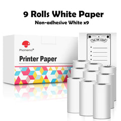 Phomemo Thermal Paper Sticker Rolls