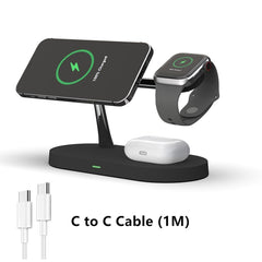 ✔ 3 en 1 wireless magsafe charger stand