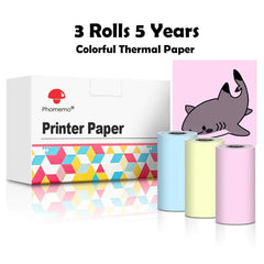 Phomemo Thermal Paper Sticker Rolls