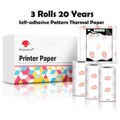 Phomemo Thermal Paper Sticker Rolls